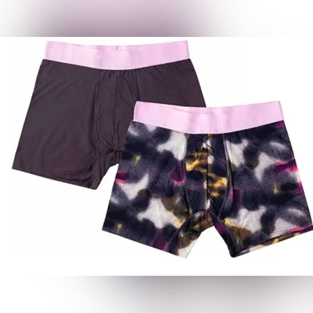 Pair of Thieves Men’s Hustle Boxer Briefs: 2 Pack: PURPLE/GRAY:NEW IN PACKAGE:XL
